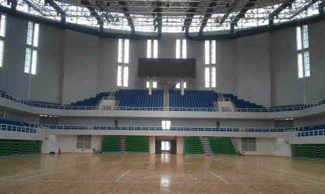 晋江体育场看台网架工程